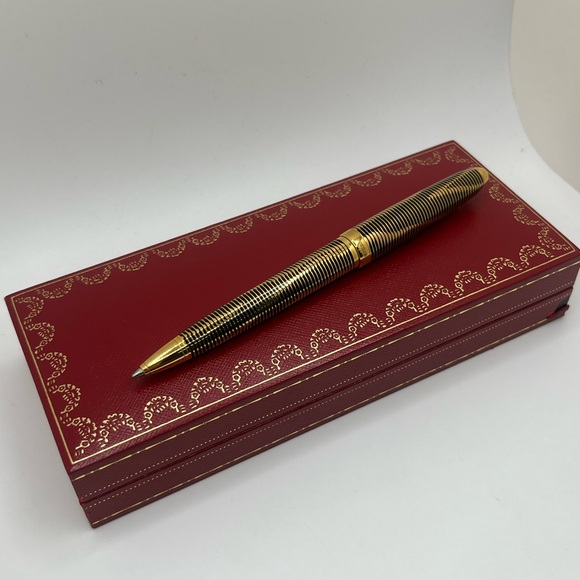CARTIER Louis Cartier Limited Edition Python Ballpoint Pen - Picture 9 of 12